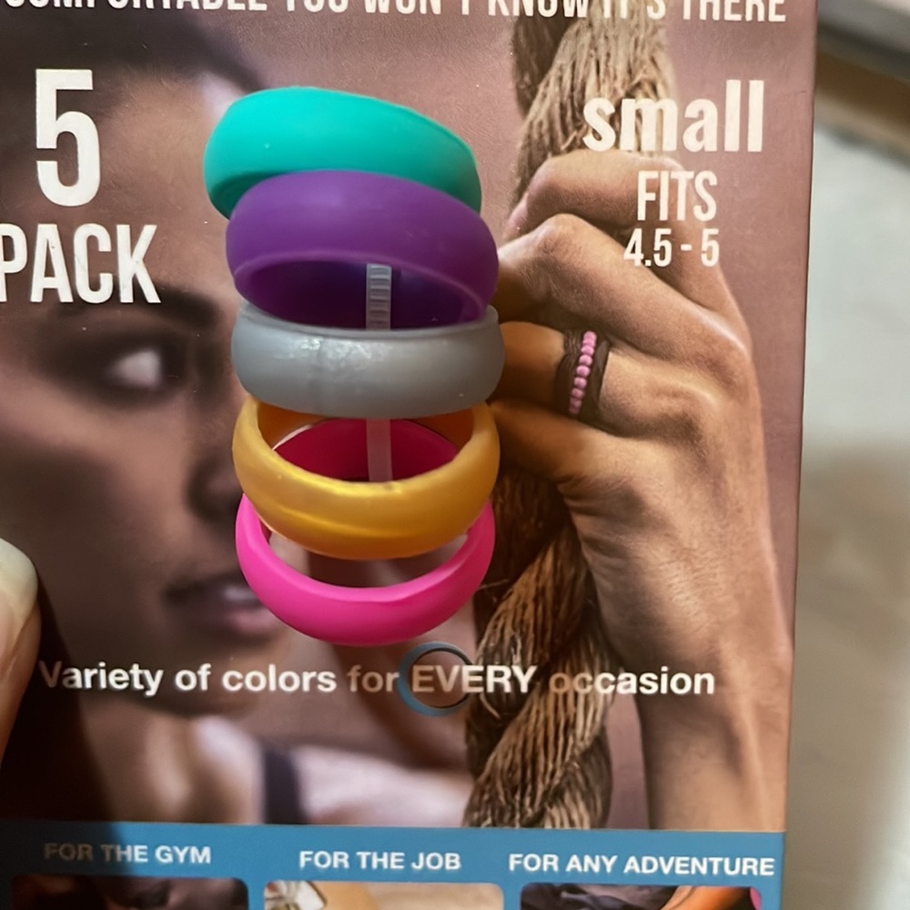 Silicone Rings (5 pcs) - Picture 4 of 15